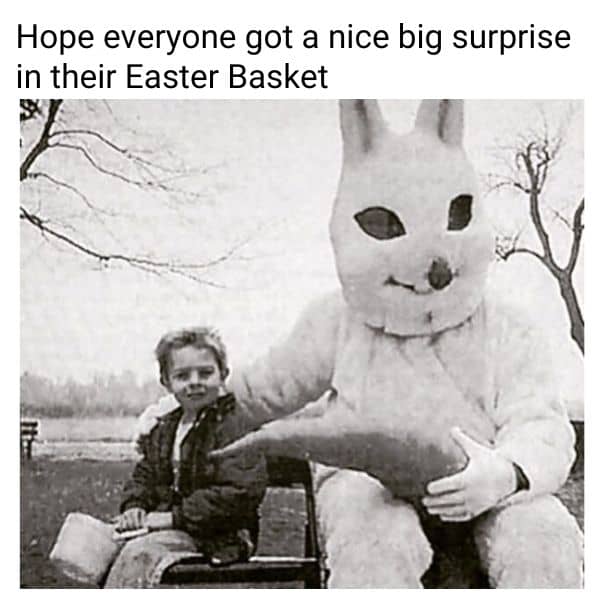 Dirty Easter Basket Meme
