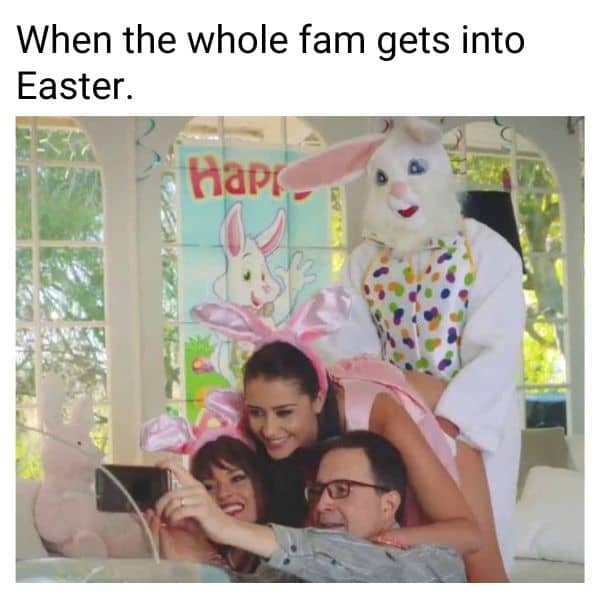 Dirty Easter Family Meme