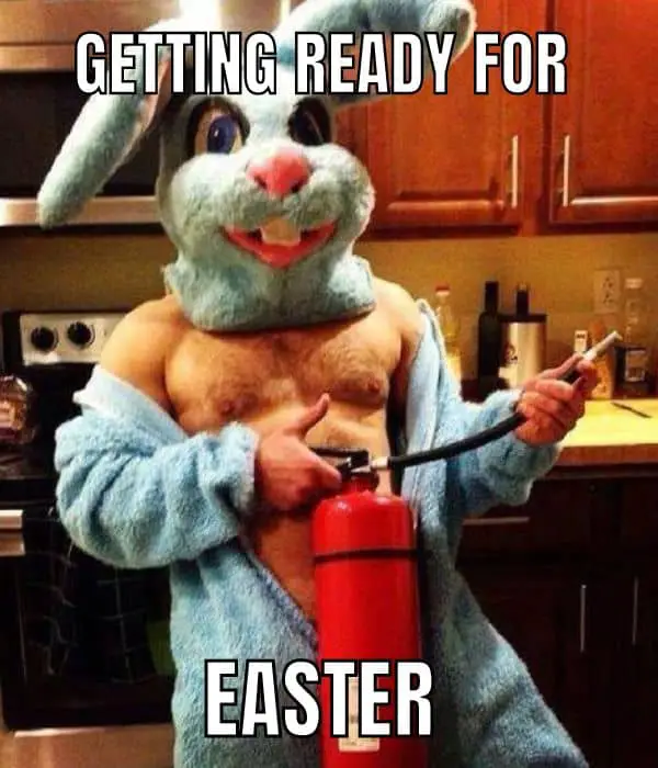 Flirty Easter Meme for Him