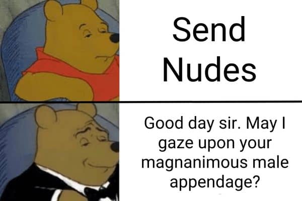 Send Nude Meme for Him