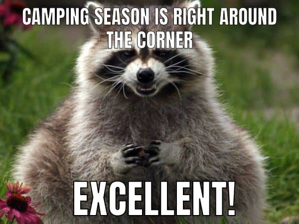 Camping Meme on June