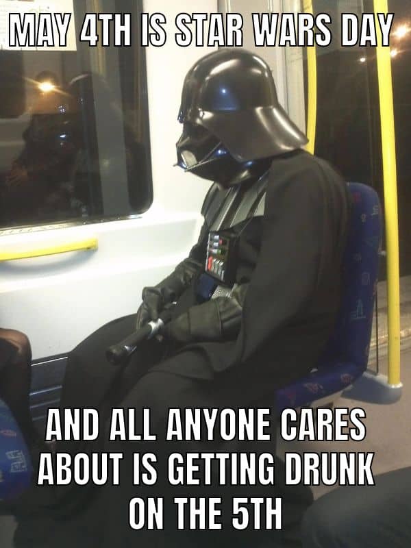 Sad Darth Vader Meme on Cinco De Mayo