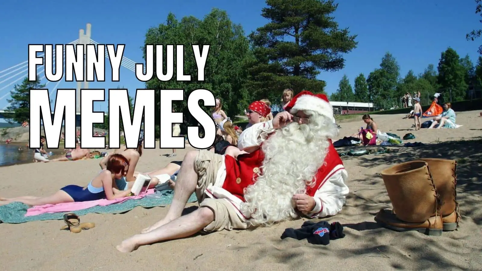 Funny July Memes on Christmas Santa