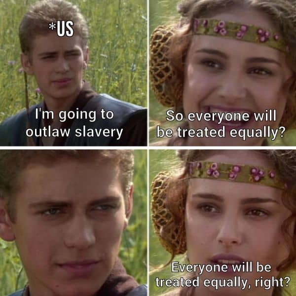 Slavery Outlawed Meme