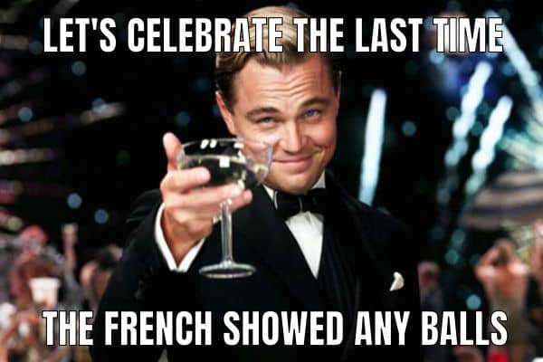 Funny Bastille Day Meme on French