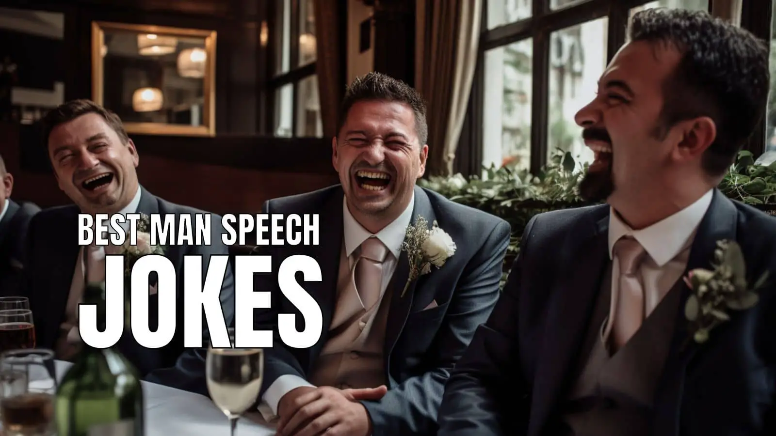 best man speech jokes about groom
