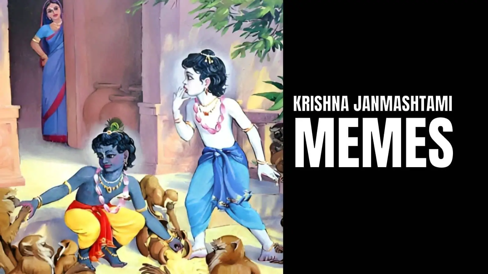 Funny Krishna Janmashtami Memes and Pictures