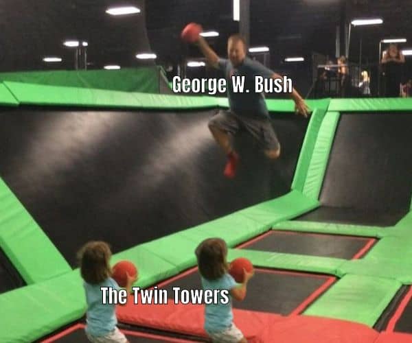 George W Bush Meme on 9/11