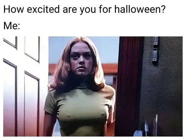 Nipple Meme on Halloween