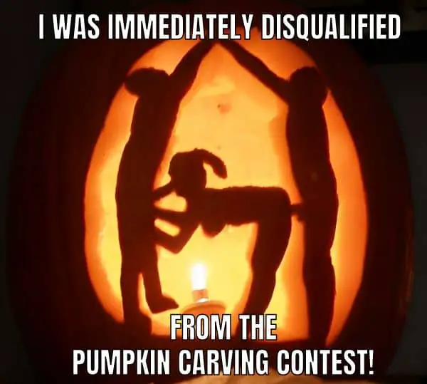Pumpkin Carving Contest Meme on Pornkin