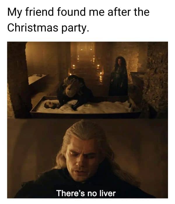 After Christmas Party Meme