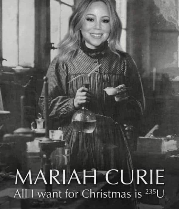 All I Want For Christmas Meme on Mariah Curie