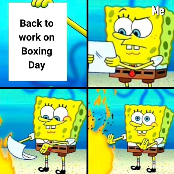 Back To Work Meme After Christmas