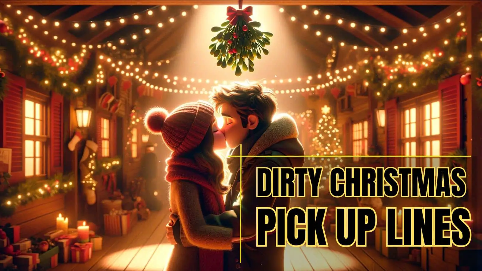 Dirty Christmas Pick Up Lines for Boys and Girls