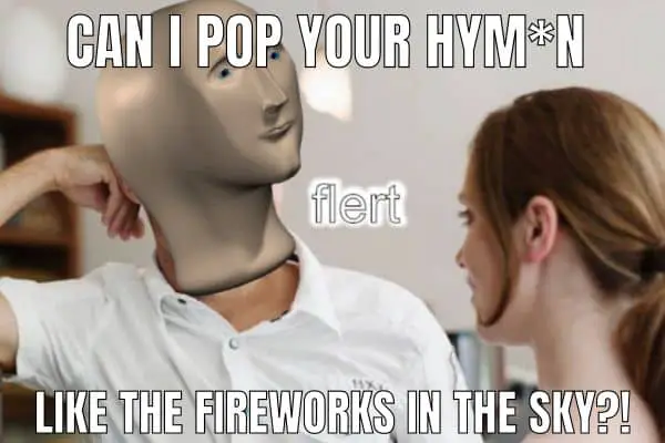 Dirty Fireworks Meme on Flert