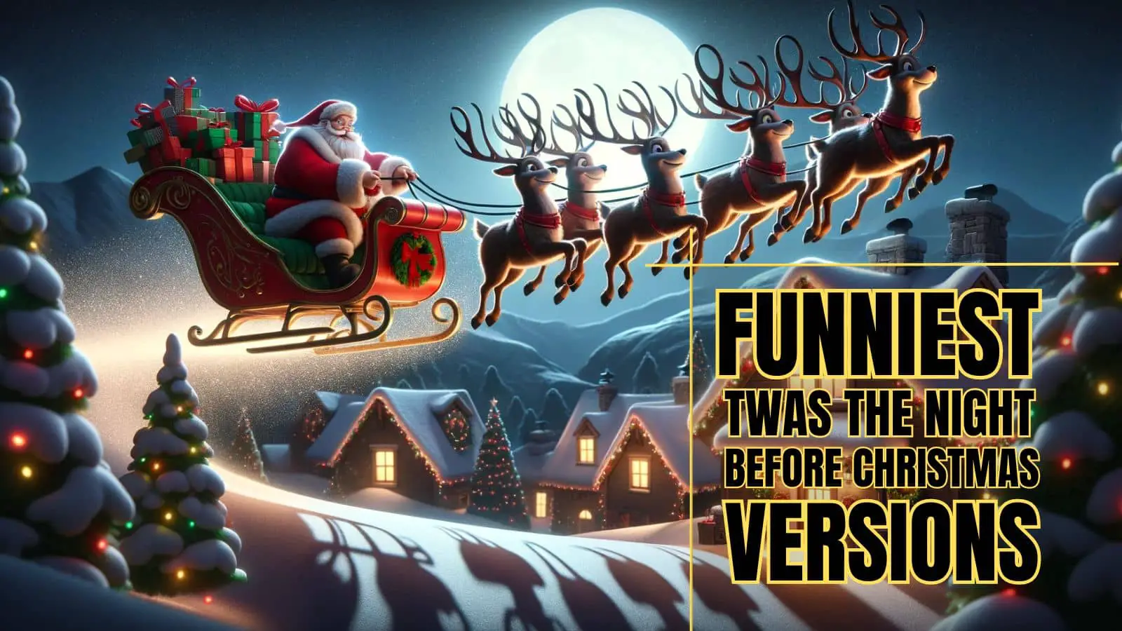 Funniest Twas the Night Before Christmas Versions