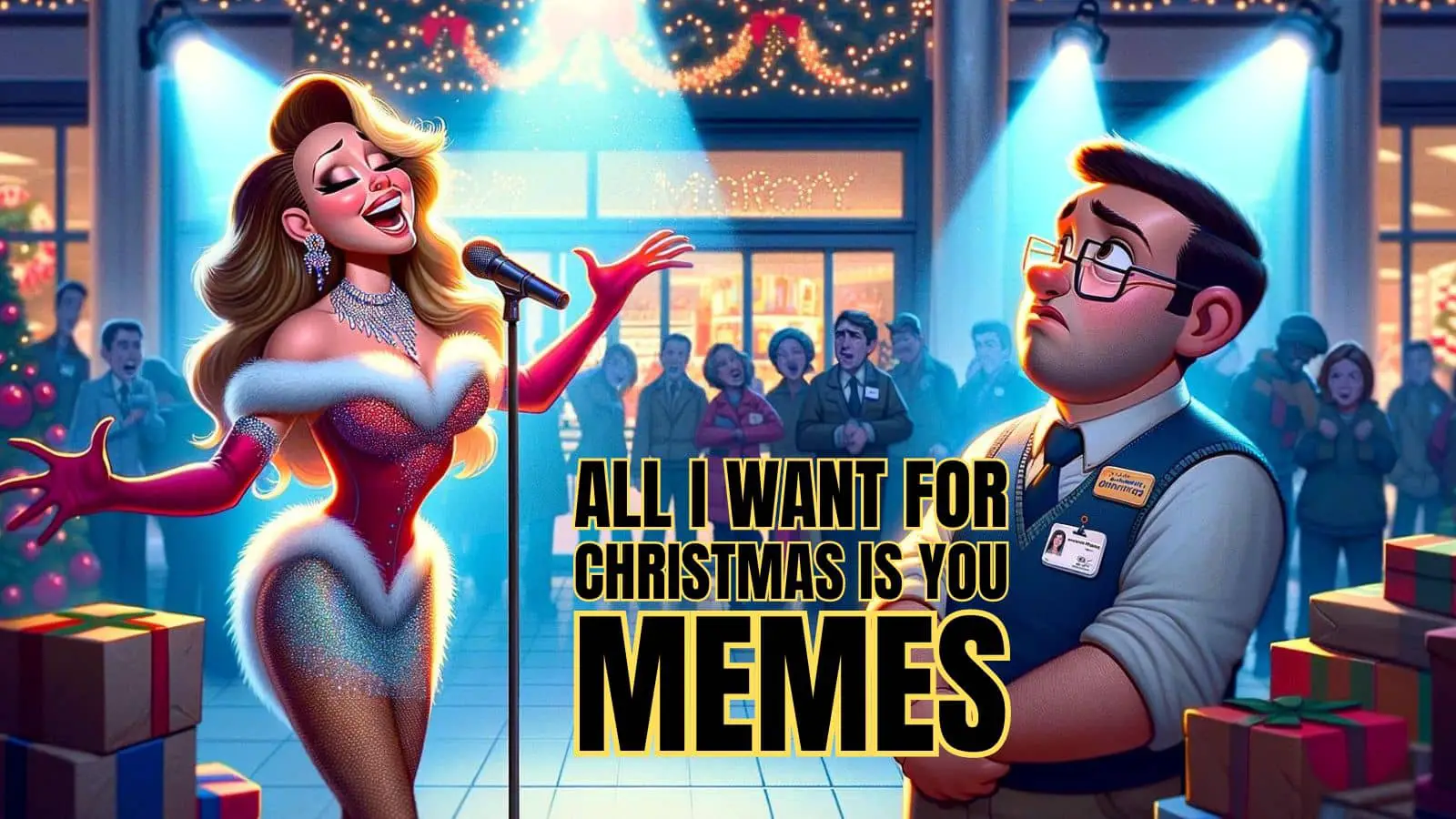 Funny All I Want For Christmas Is You Memes on Mariah Carey