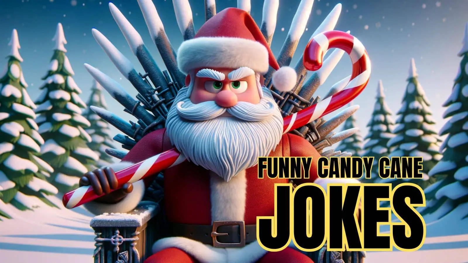 Funny Candy Cane Jokes on Christmas