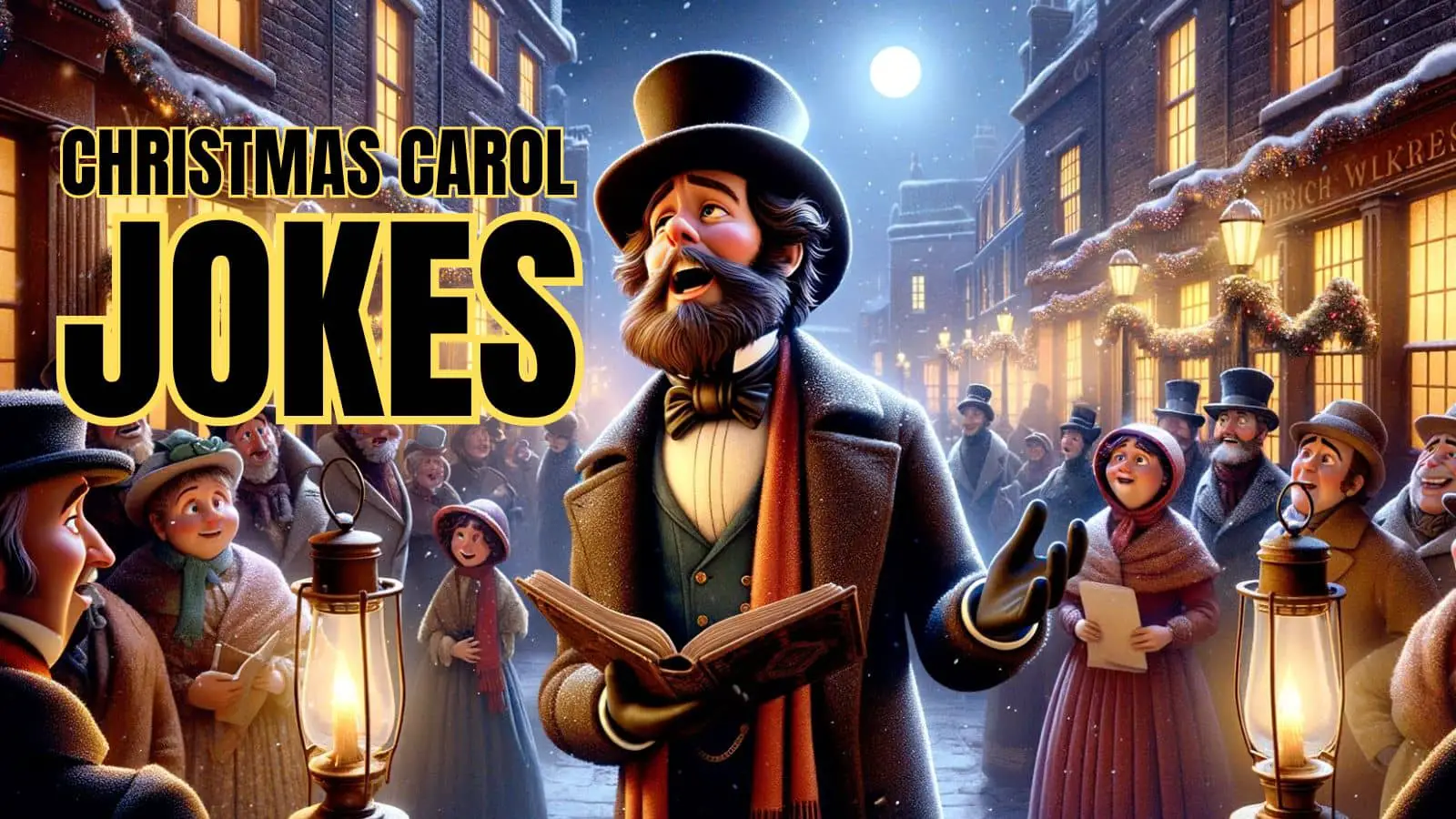 Funny Christmas Carol Jokes on Charles Dickens