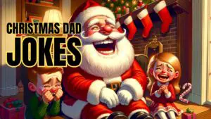 Funny Christmas Dad Jokes on Santa