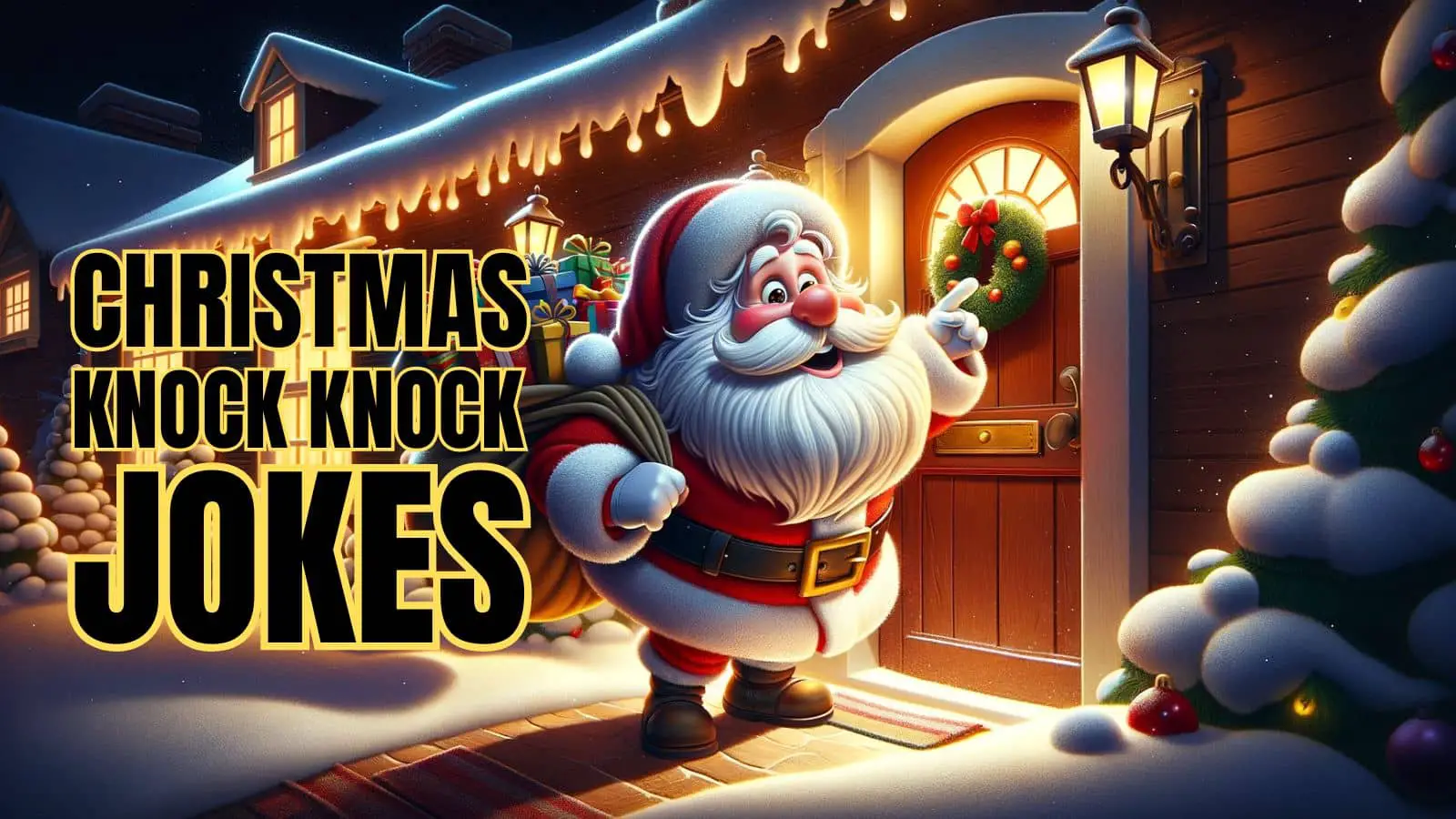 Funny Christmas Knock Knock Jokes On Holidays