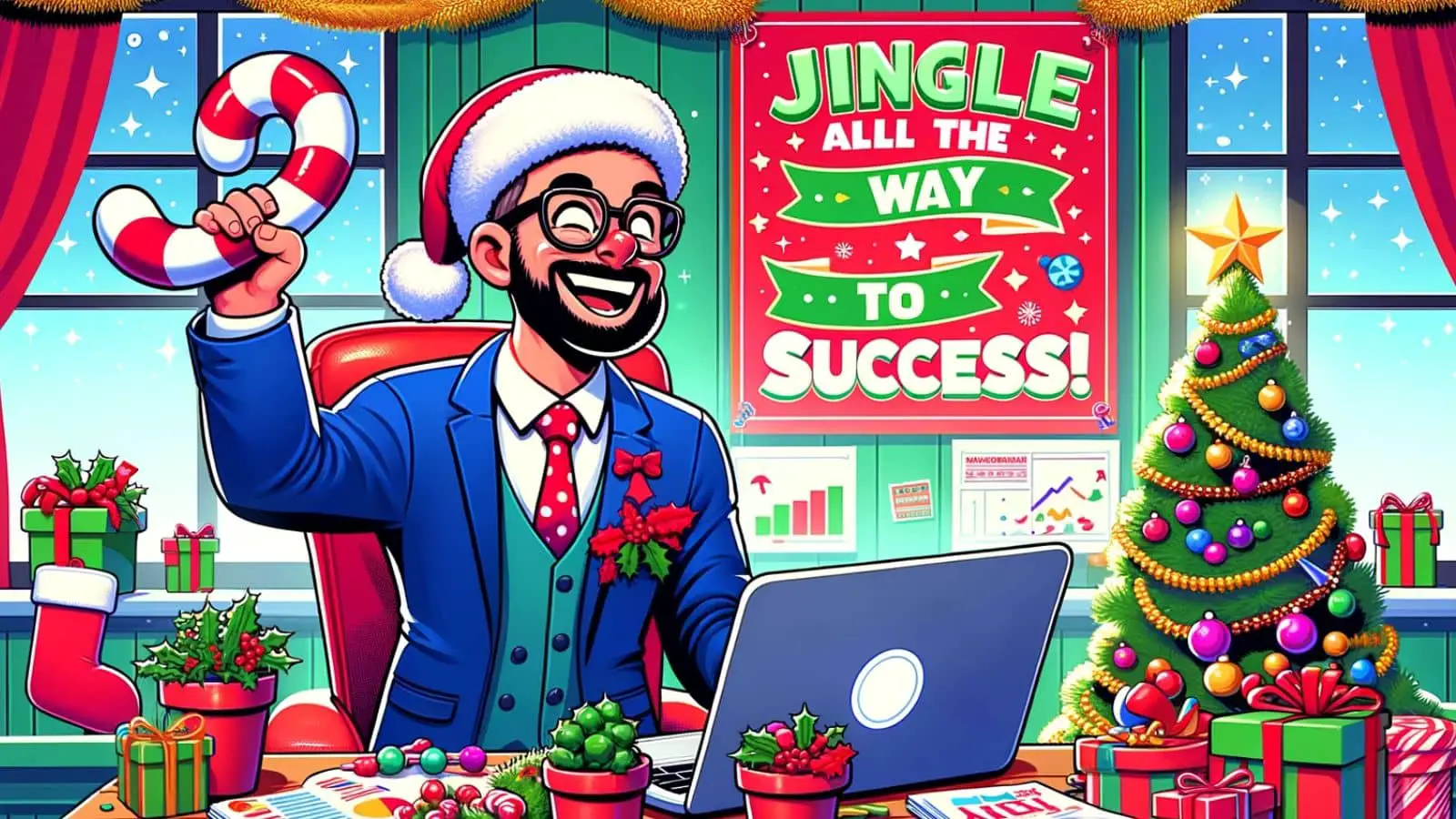 Funny Christmas Marketing Puns
