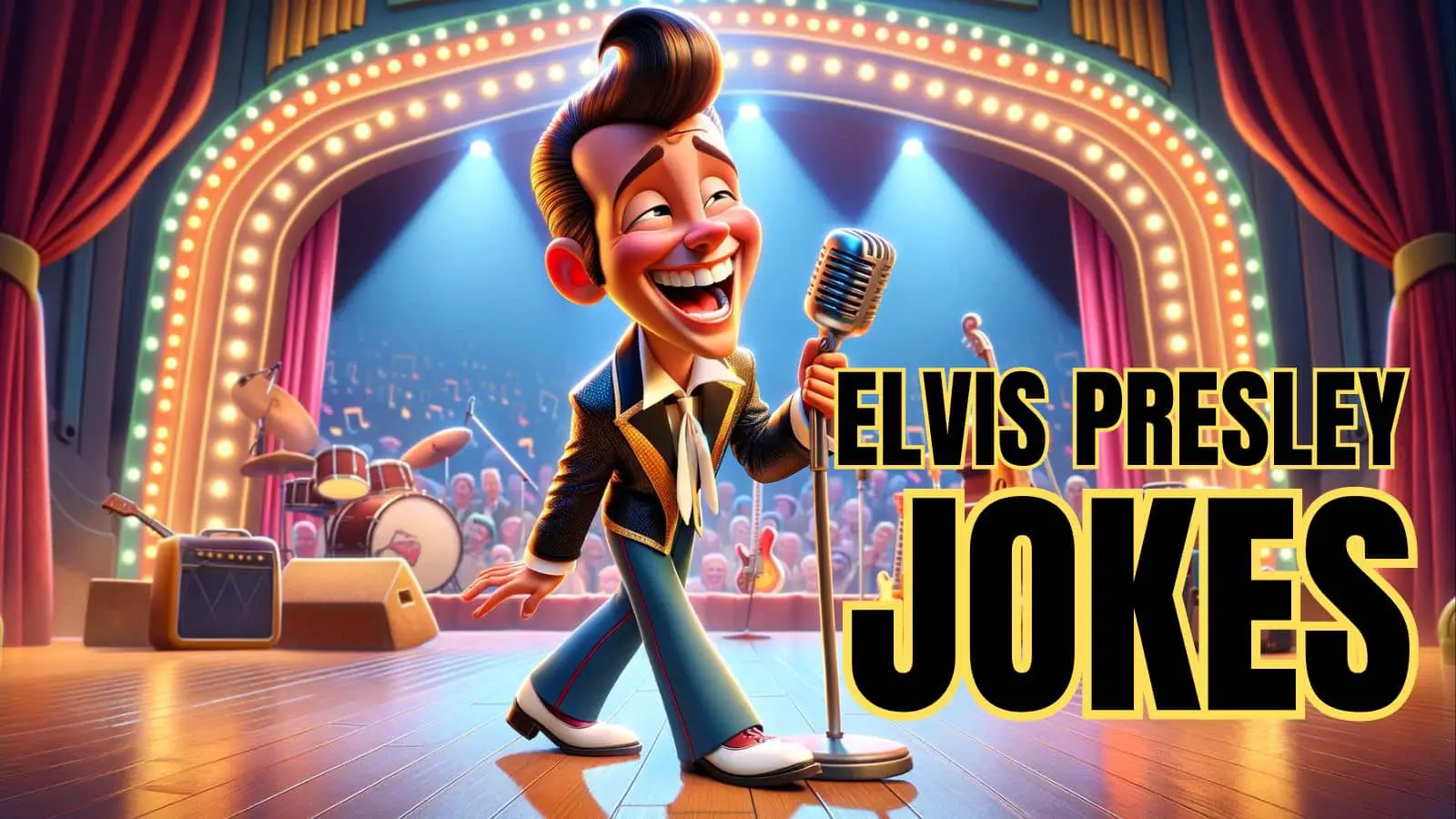 Funny Elvis Presley Jokes on Singer