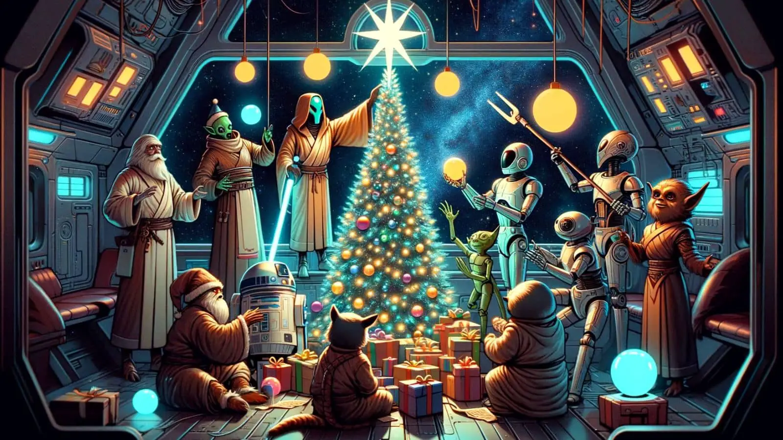 Funny Star Wars Christmas Puns