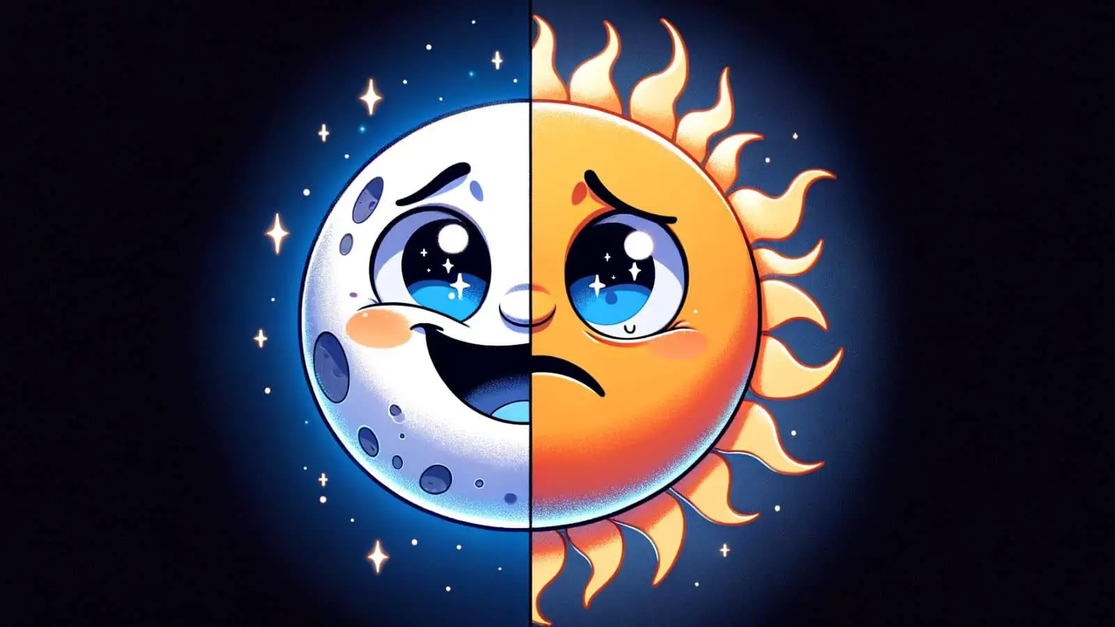Funny Winter Solstice Jokes on Moon and Sun