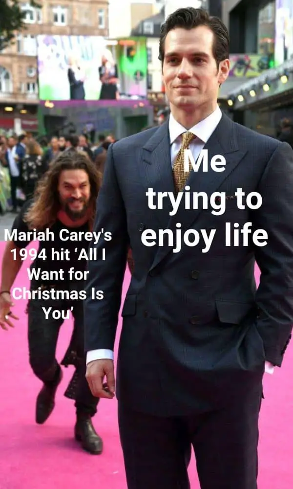 Mariah Carey All I Want for Christmas is You Meme on Life