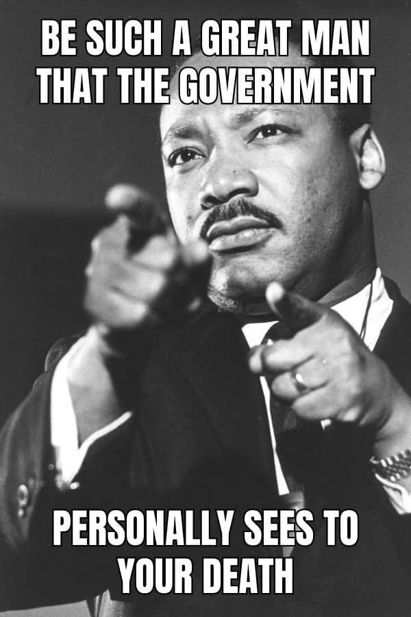 Martin Luther King Jr Assassination Meme