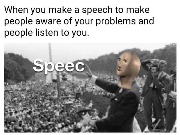 Martin Luther King Jr Speech Meme