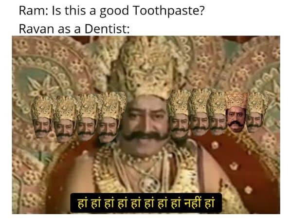 Ravan Dentist Meme