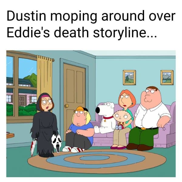 Dustin Meme on Stranger Things 5