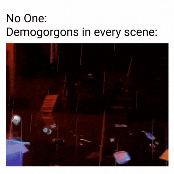 Stranger Things 5 Meme on Demogorgons