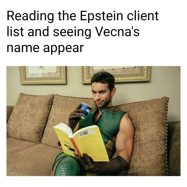 Vecna Meme on Epstein List