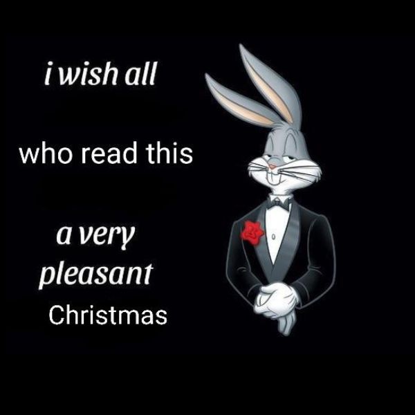 40 Funny Christmas Memes Full of Holiday Fun in 2025 Bugs Bunny Merry Christmas Meme