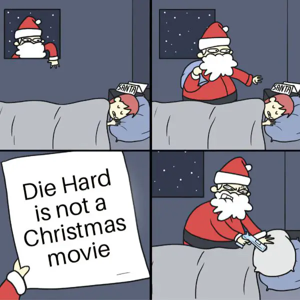 40 Funny Christmas Memes Full of Holiday Fun in 2025 Die Hard Christmas Movie Meme