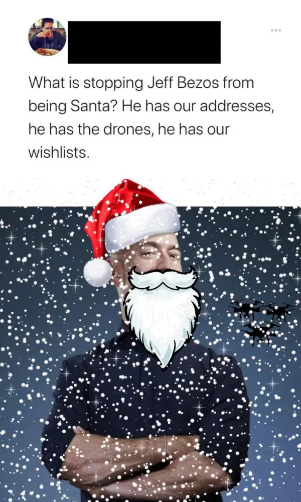 40 Funny Christmas Memes Full of Holiday Fun in 2025 Jeff Bezos Santa Meme
