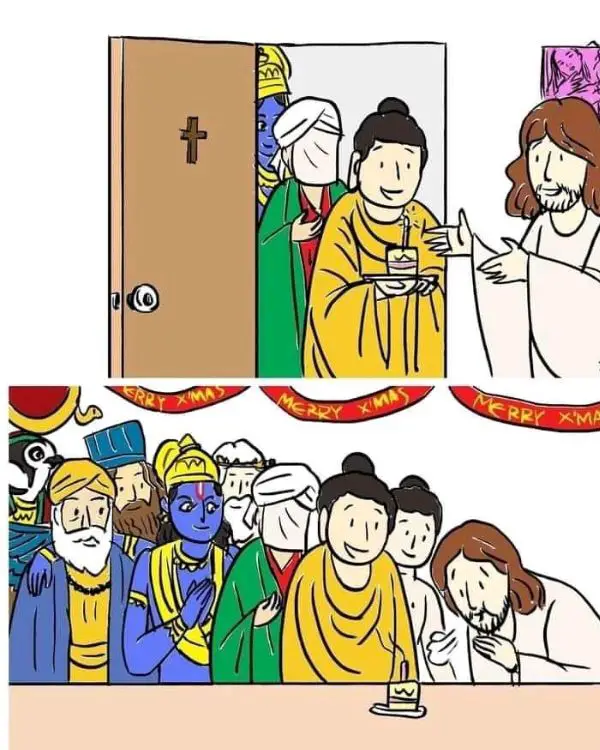 40 Funny Christmas Memes Full of Holiday Fun in 2025 Jesus Birthday Meme on Gods