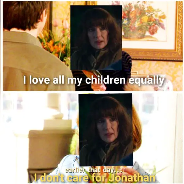 Joyce Byers Meme on Jonathan