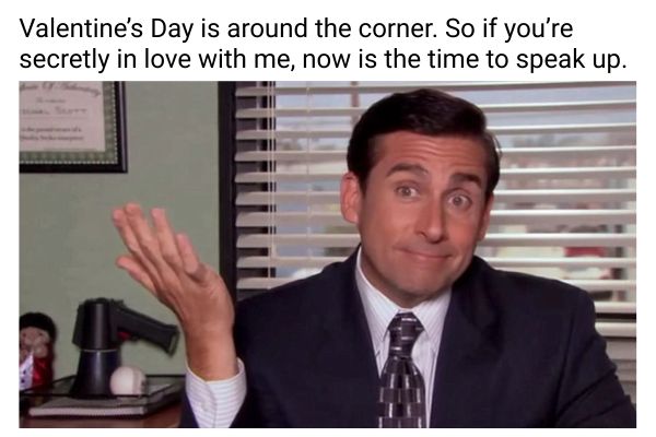 Are You In Love With Meme on Michael Scott The Office