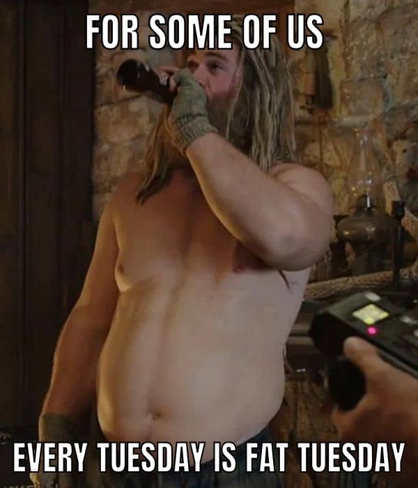 20 Funny Mardi Gras Memes to Make 2026 Carnival Better Funny Fat Tuesday Meme on Thor