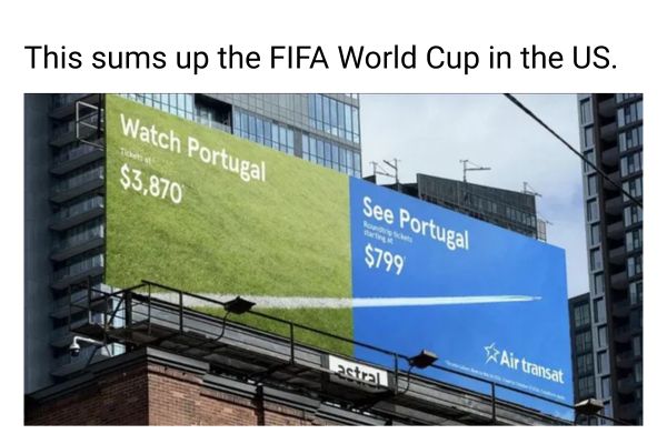 Ticket Price Meme on World Cup 2026